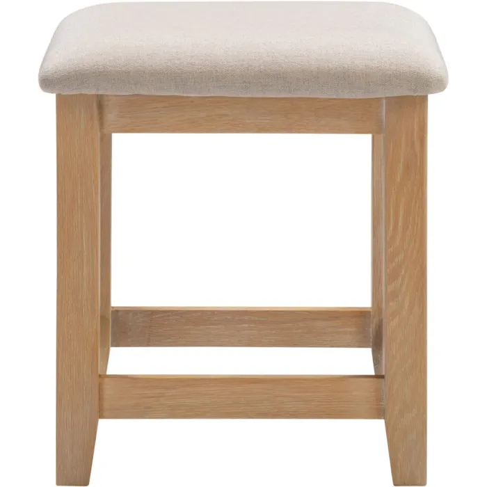 Windsor Dressing Table Stool - Natural O | Murphy Furniture