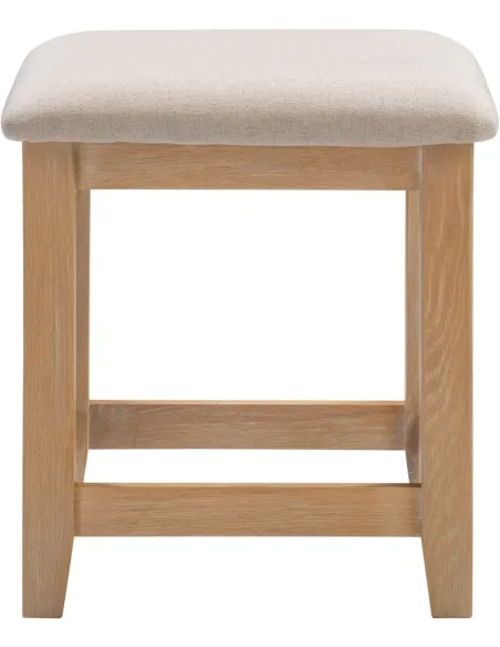Windsor Dressing Table Stool - Natural O | Murphy Furniture
