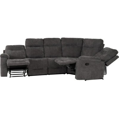 Guildford Corner Sofa - Grey Fabric | Murphy Furniture