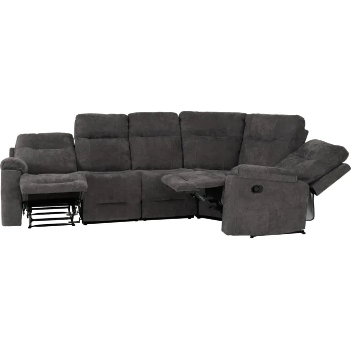 Guildford Corner Sofa - Grey Fabric | Murphy Furniture