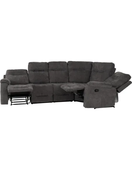 Guildford Corner Sofa - Grey Fabric | Murphy Furniture