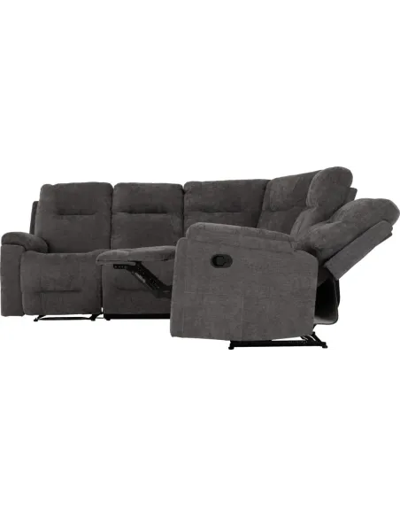 Guildford Corner Sofa - Grey Fabric | Murphy Furniture