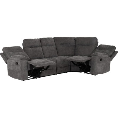 Guildford Corner Sofa - Grey Fabric | Murphy Furniture