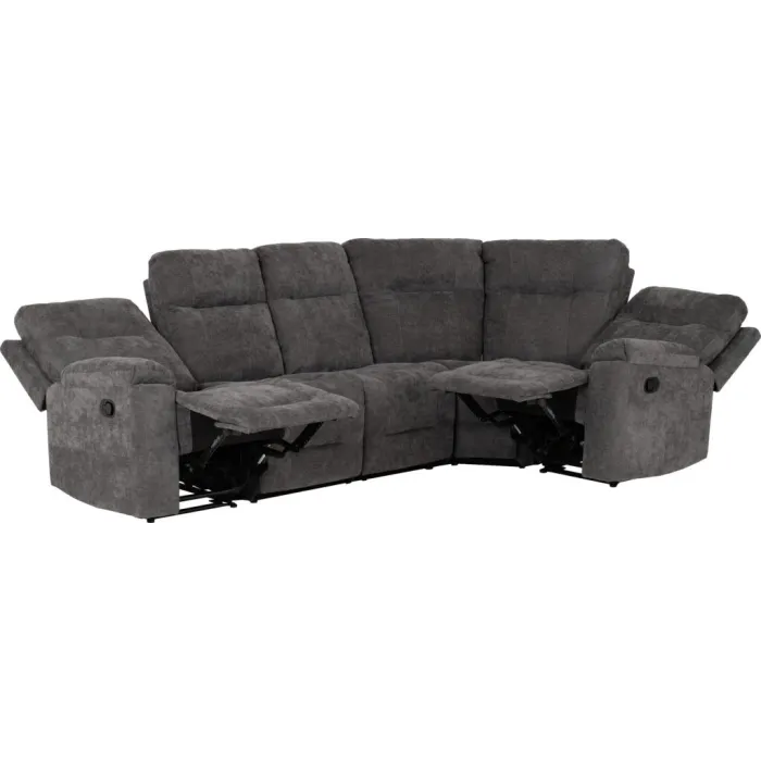 Guildford Corner Sofa - Grey Fabric | Murphy Furniture