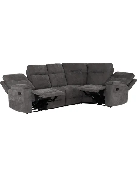 Guildford Corner Sofa - Grey Fabric | Murphy Furniture