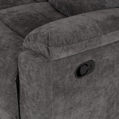 Guildford Corner Sofa - Grey Fabric | Murphy Furniture