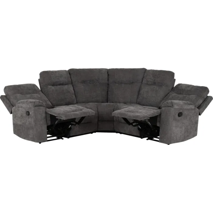 Guildford Corner Sofa - Grey Fabric | Murphy Furniture