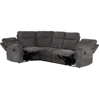 Guildford Corner Sofa - Grey Fabric | Murphy Furniture