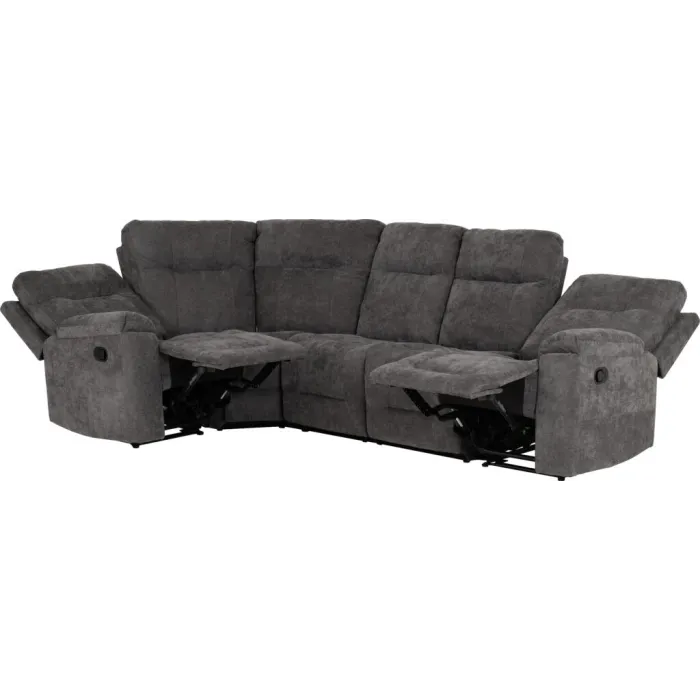Guildford Corner Sofa - Grey Fabric | Murphy Furniture