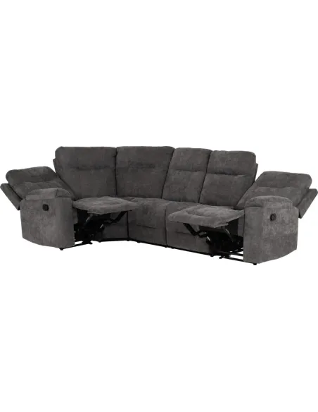 Guildford Corner Sofa - Grey Fabric | Murphy Furniture