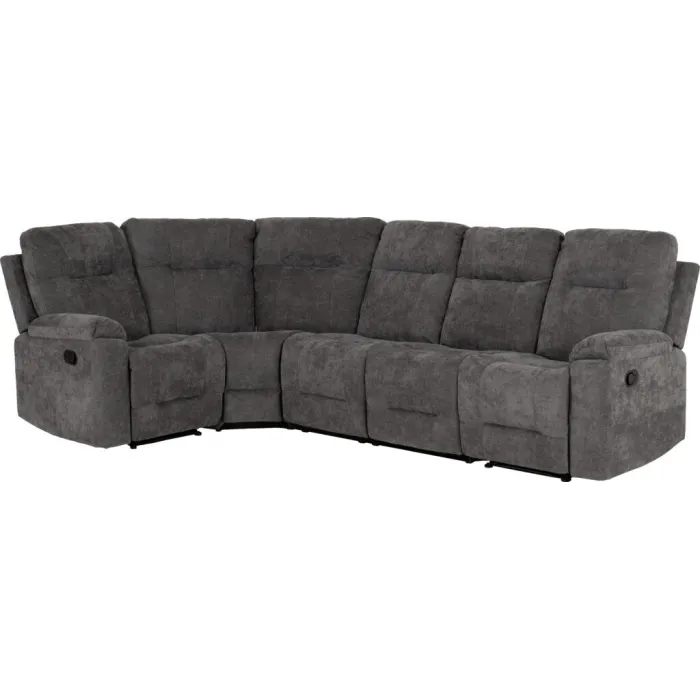 Guildford Corner Sofa - Grey Fabric | Murphy Furniture