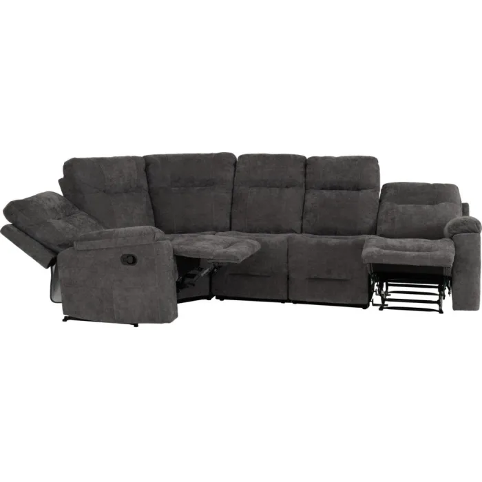 Guildford Corner Sofa - Grey Fabric | Murphy Furniture