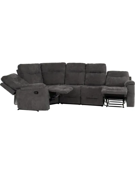 Guildford Corner Sofa - Grey Fabric | Murphy Furniture