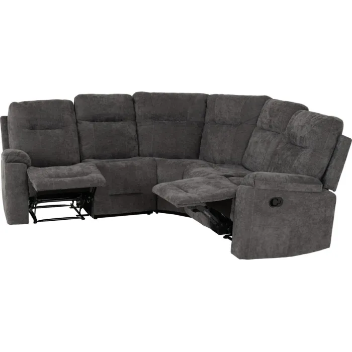 Guildford Corner Sofa - Grey Fabric | Murphy Furniture