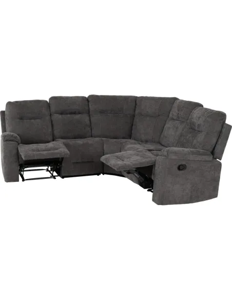 Guildford Corner Sofa - Grey Fabric | Murphy Furniture