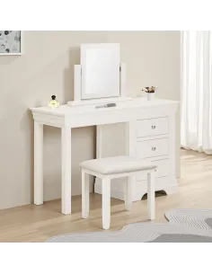 Bordeaux 3 Drawer Dressing Table Set - I | Murphy Furniture