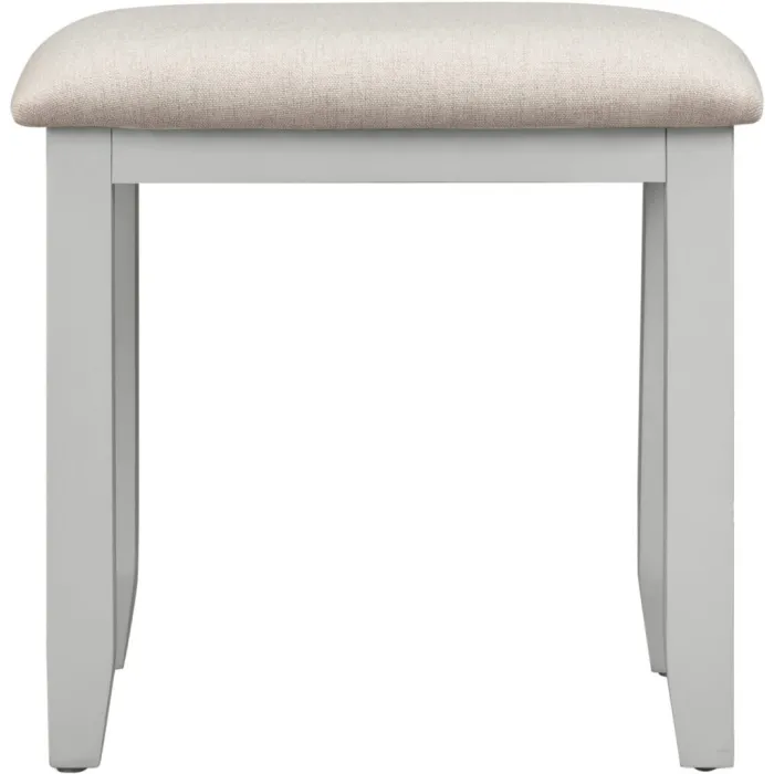 Bordeaux Dressing Table Stool - Pebble G | Murphy Furniture