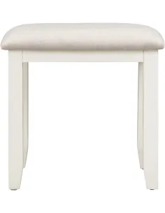 Bordeaux Dressing Table Stool - Ivory | Murphy Furniture 2
