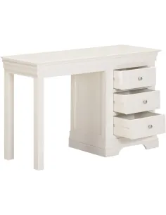 Bordeaux 3 Drawer Dressing Table - Ivory | Murphy Furniture 2