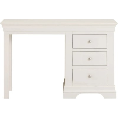 Bordeaux 3 Drawer Dressing Table - Ivory | Murphy Furniture