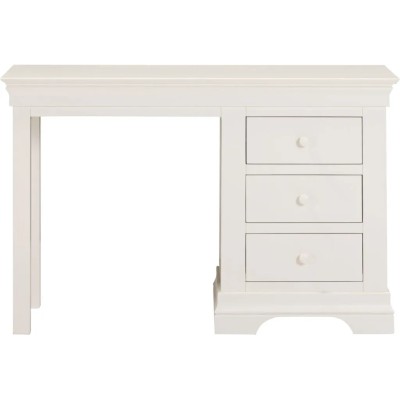 Bordeaux 3 Drawer Dressing Table - Ivory | Murphy Furniture