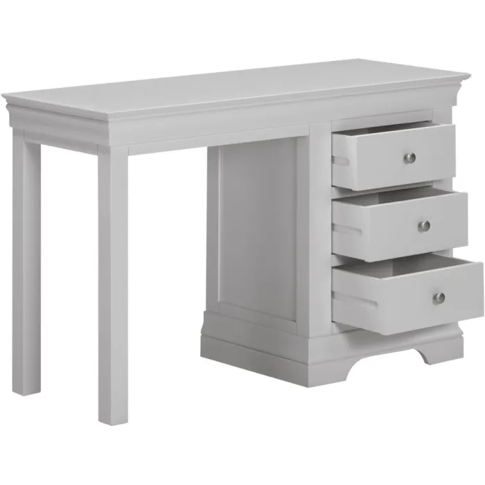 Bordeaux 3 Drawer Dressing Table - Pebbl | Murphy Furniture