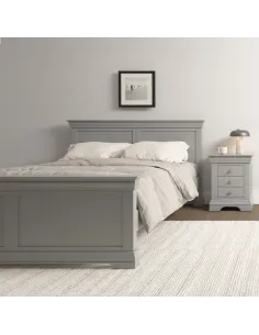Bordeaux 4ft6 High Foot End Bedframe - P | Murphy Furniture