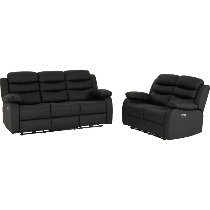 Roma 3+2 Electric Recliner Sofa Suite - | Murphy Furniture