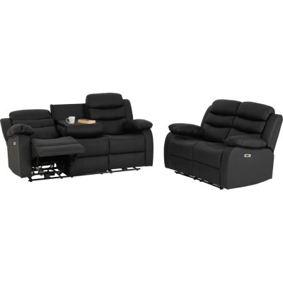 Roma 3+2 Electric Recliner Sofa Suite - | Murphy Furniture