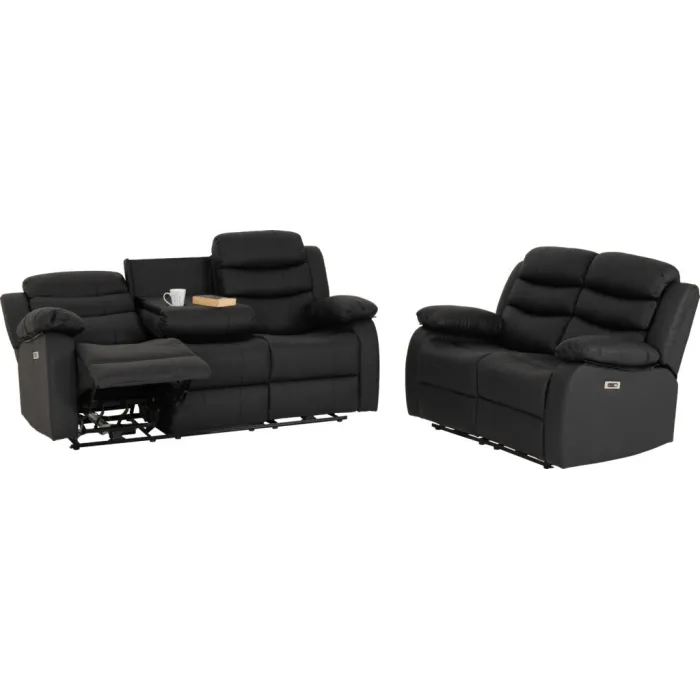 Roma 3+2 Electric Recliner Sofa Suite - | Murphy Furniture