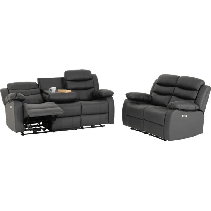 Roma 3+2 Electric Recliner Sofa Suite - | Murphy Furniture