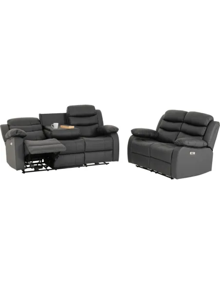Roma 3+2 Electric Recliner Sofa Suite - | Murphy Furniture