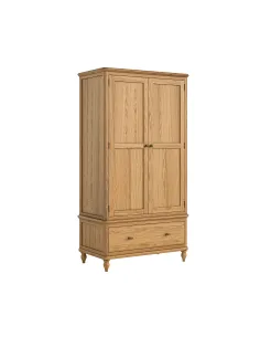 Verona Gents Wardrobe - Oak | Murphy Furniture