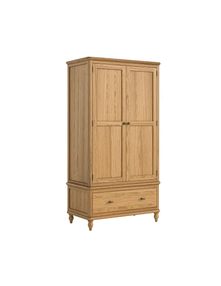 Verona Gents Wardrobe - Oak | Murphy Furniture