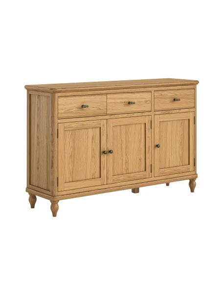 Verona 3 Door Sideboad - Oak | Murphy Furniture