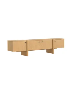 Como 2100 mm TV Unit - Oak | Murphy Furniture