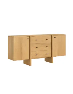 Como Large Sideboard With Drawer - Oak | Murphy Furniture