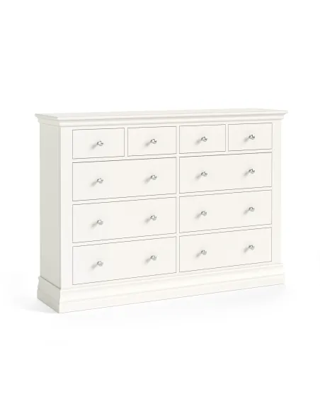 Burgundy 4 Over 6 Chest - Coconut Milk | Murphy Furniture