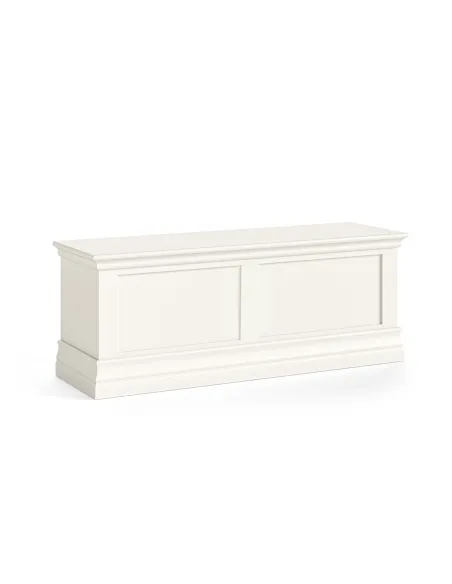 Burgundy Blanket Box - Coconut Milk | Murphy Furniture