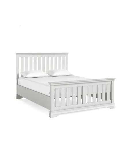 Burgundy 5ft HFE Bedframe - Light Grey | Murphy Furniture