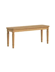 Verona 1100 mm Dining Bench - Oak | Murphy Furniture