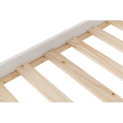 Amber 4FT6 Bedframe - White | Murphy Furniture
