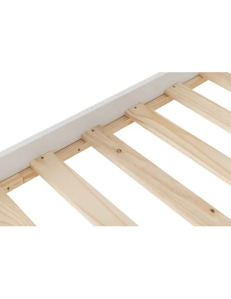 Amber 4FT6 Bedframe - White | Murphy Furniture