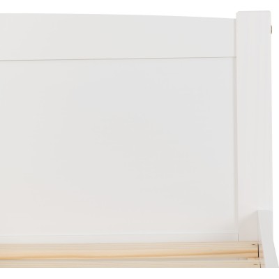 Amber 4FT6 Bedframe - White | Murphy Furniture