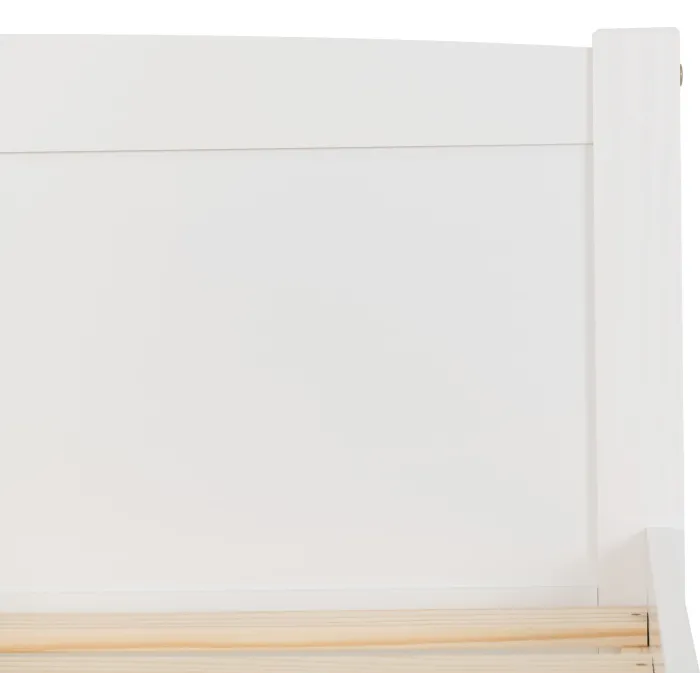 Amber 4FT6 Bedframe - White | Murphy Furniture