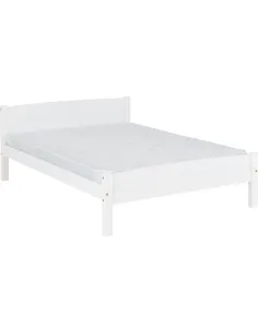 Amber 4FT6 Bedframe - White | Murphy Furniture 2