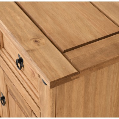 Corona 1 Drawer 1 Door Bedside Locker - | Murphy Furniture