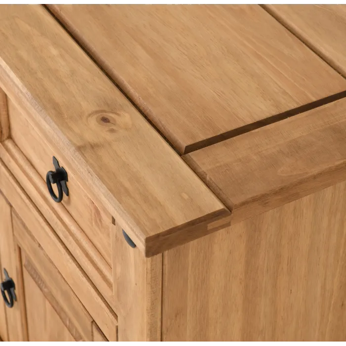 Corona 1 Drawer 1 Door Bedside Locker - | Murphy Furniture