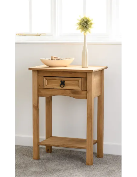 Corona 1 Drawer Console Table - Distress | Murphy Furniture
