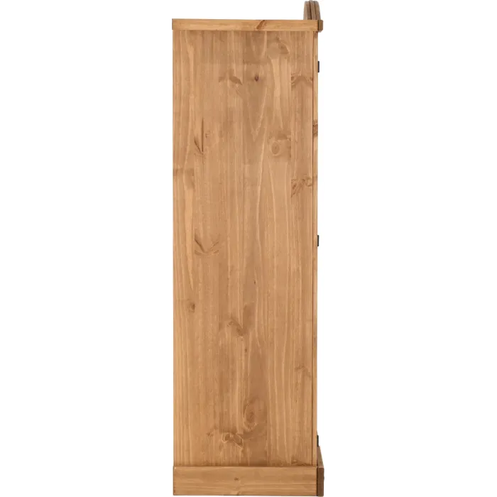 Corona 2 Door Wardrobe - Distressed Waxe | Murphy Furniture